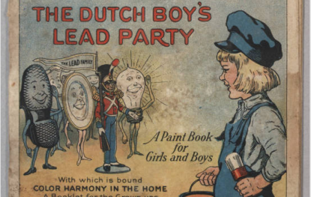 Dutch Boy Lead Paint Advertising Booklet for Children