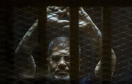 Qusted Egyptian president Mohamed Morsi. 