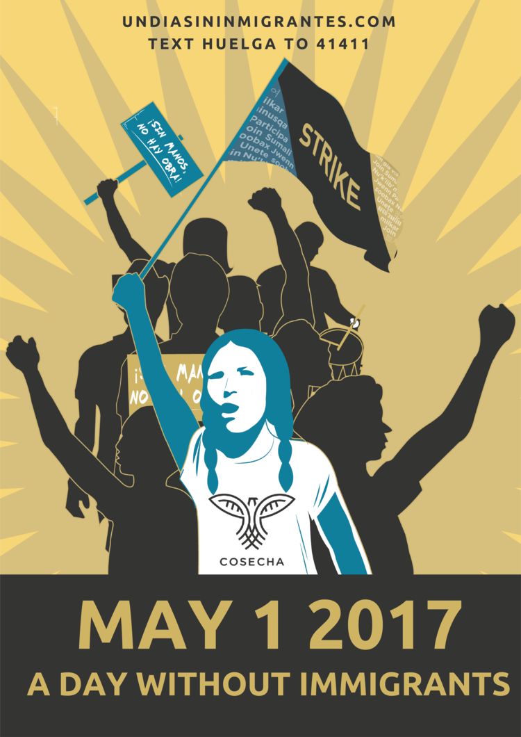 May Day A Day Without Immigrants Strike! Hundreds Of Thousands Of