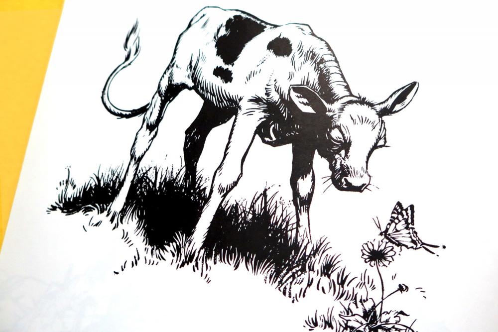 ferdinand the bull art