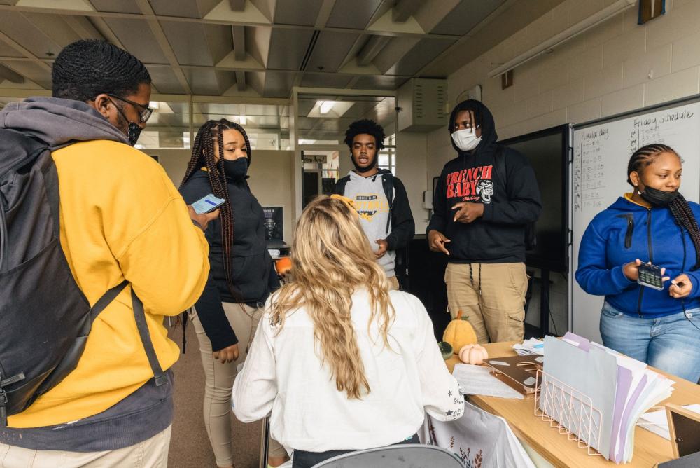 A Chicago High School Reopens with Fears of Gun Violence