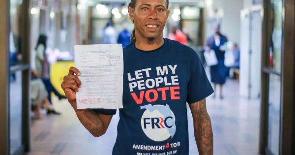 The Movement To Restore Ex Felons Voting Rights Is Now Focusing On The