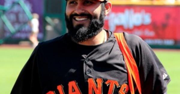 SERGIO ROMO SAN FRANCISCO GIANTS PSA AUTHENTICATED ACTION SIGNED 8x10