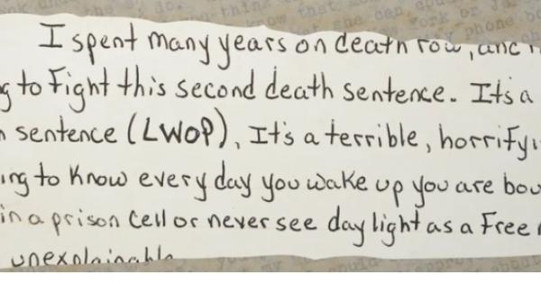 Infamous Sentence 55 Incarcerated People Wrote Us About Their Innocence Claims | Portside