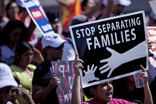 immigrant rights protest sign 