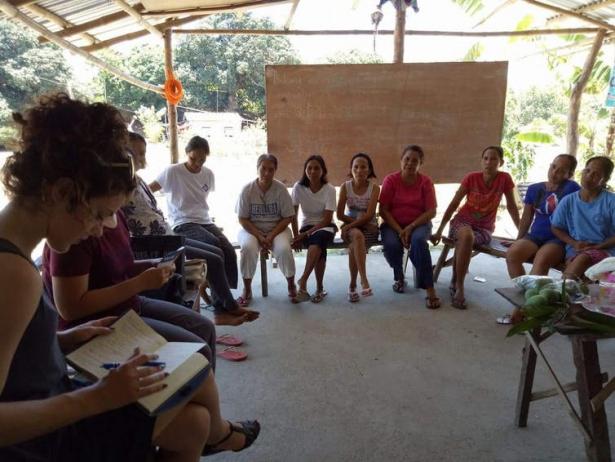 Filipino environmental activists meeting