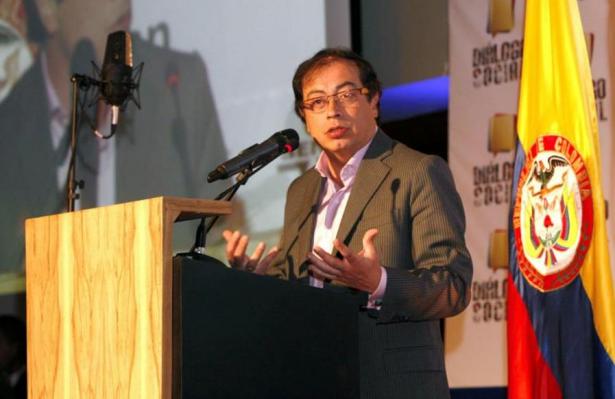 Colombian Presidential candidate Gustavo Petro.