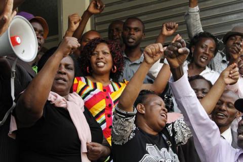 Image result for teachers strike kenya