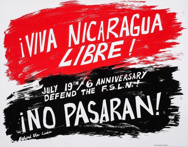Long Live Free Nicaragua poster
