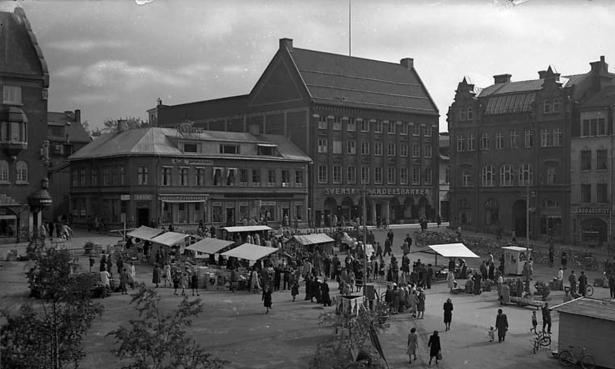 The Swedish city of Östersund in 1918.