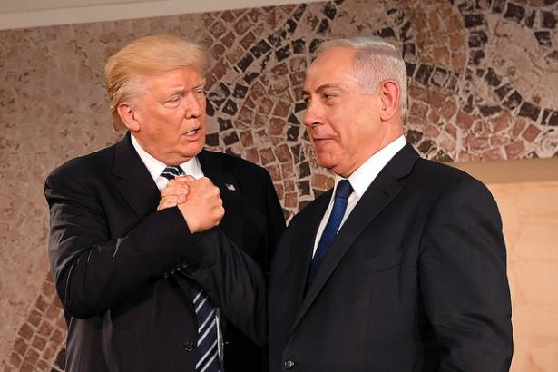President Trump and Israeli Prime Minister Benjamin Netanyahu.