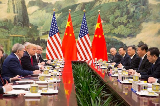 President Trump in a 2017 bilateral meeting with Chinese President Xi Jinping.