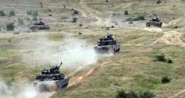 U.S. tanks in Bulgaria