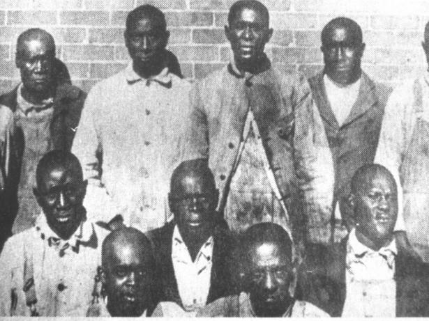 group of African-American men from 1910