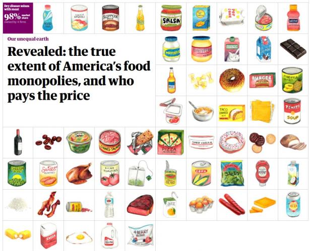 The illusion of choice: five stats that expose America's food