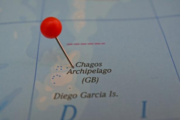 Chagos identified on map