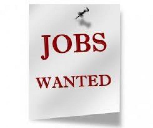 sign on a bulletin board - jobs wanted