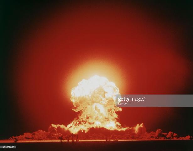 nuclear bomb blast