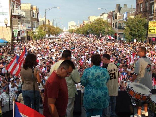 Puerto Rican fiesta in Chicago