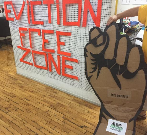 eviction free zone banner