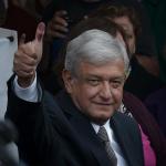 Andrés Manuel López Obrador votes in the 2012 general elections. 