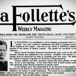 Page 1 of an early issue of La Follette's Weekly Magazine