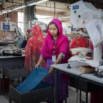 women working in a garment factory