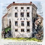 Thomas Nast cartoon of William Tweed, a difficult prisoner