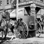 Colorado National Guard troops on duty in Cripple Creek, Colorado