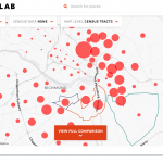 map of eviction in USA