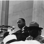 Dr. Martin Luther King, jr. at 1963 March on Washington 