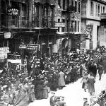 New York City garment workers picketing in 1910
