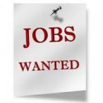 sign on a bulletin board - jobs wanted