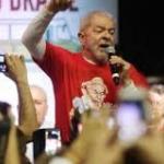 Lula at demonstration