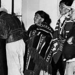Diné (Navajo) voters registering to vote in 1948. 