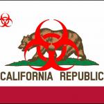 graphic of CA bear with toxic sign