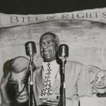 William Patterson addressing the 1949 Bill of Rights Conference