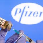 Image of the Pfizer Covid 19 Vaccine. 