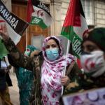 Supporters of the Sahrawi people's rights demonstrate in Malaga, Spain, in November. 
