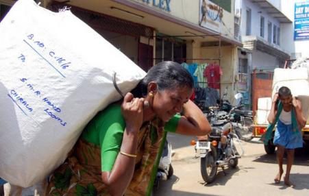 The Dalits of India, who are forced to work in the most unsafe conditions. 
