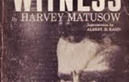 Image of the cover of the book "False Witness" by Harvey Matusow