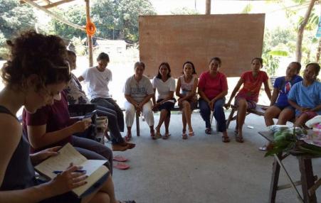 Filipino environmental activists meeting
