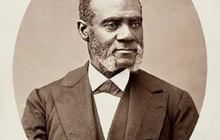 Photographic portrait of abolitionist Henry Highland Garnet