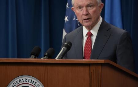 Attorney General Jeff Sessions. 