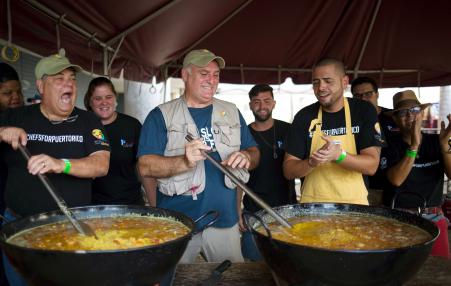 Chef Jose Andres and his team have fed millions in disaster zones