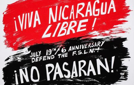 Long Live Free Nicaragua poster