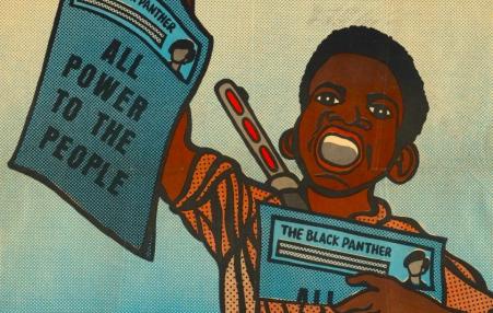 A 1969 Black Panther Party poster by Emory Douglas