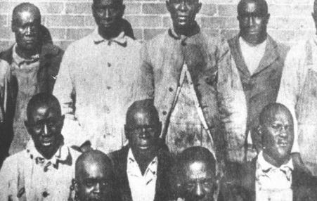 group of African-American men from 1910