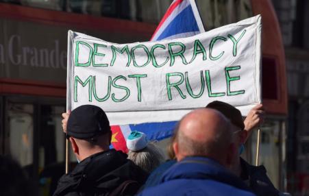 Democracy must rule.