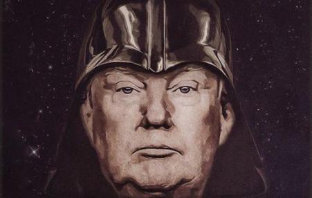 The TrumpVader poster.